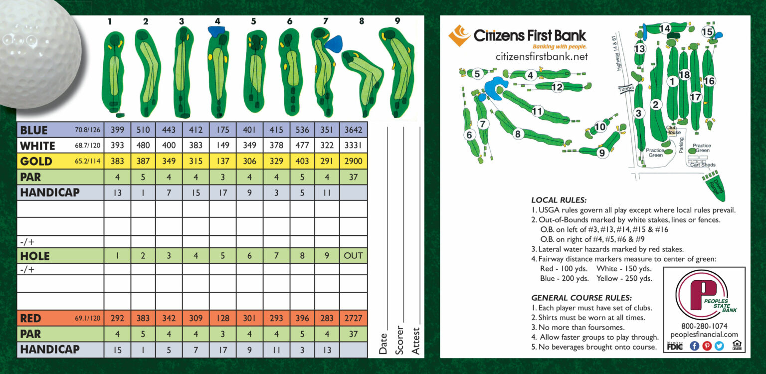 Viroqua Hills Golf Course Driftless Region Beauty & Challenge