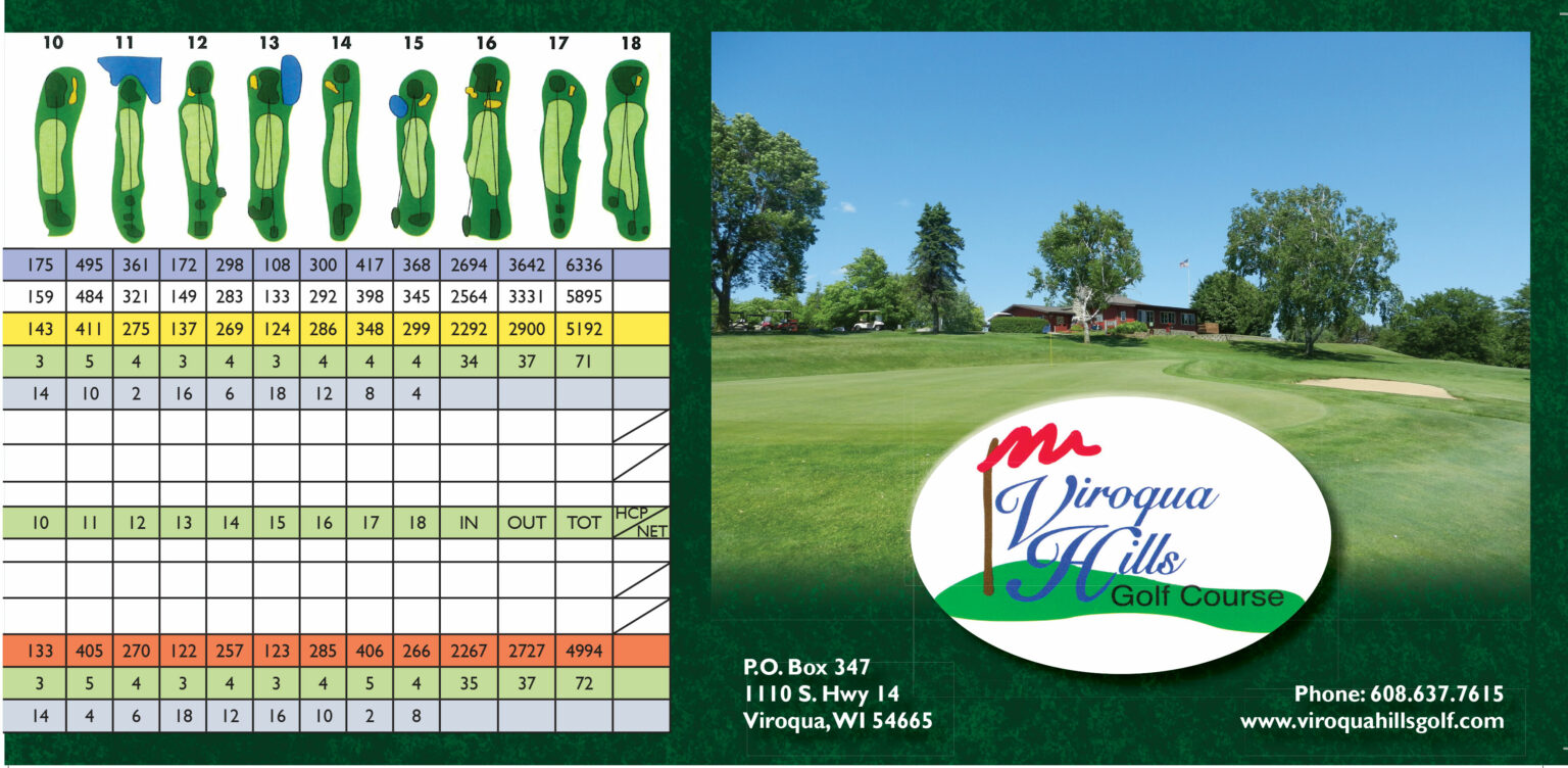 Viroqua Hills Golf Course Driftless Region Beauty Challenge